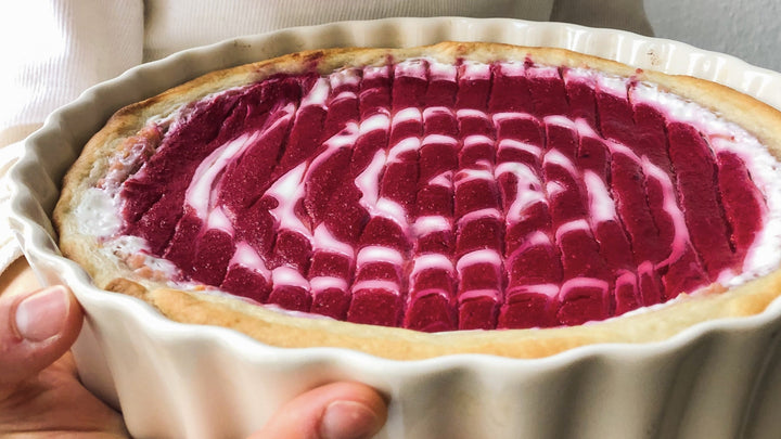Himbeer-Hirse-Tarte