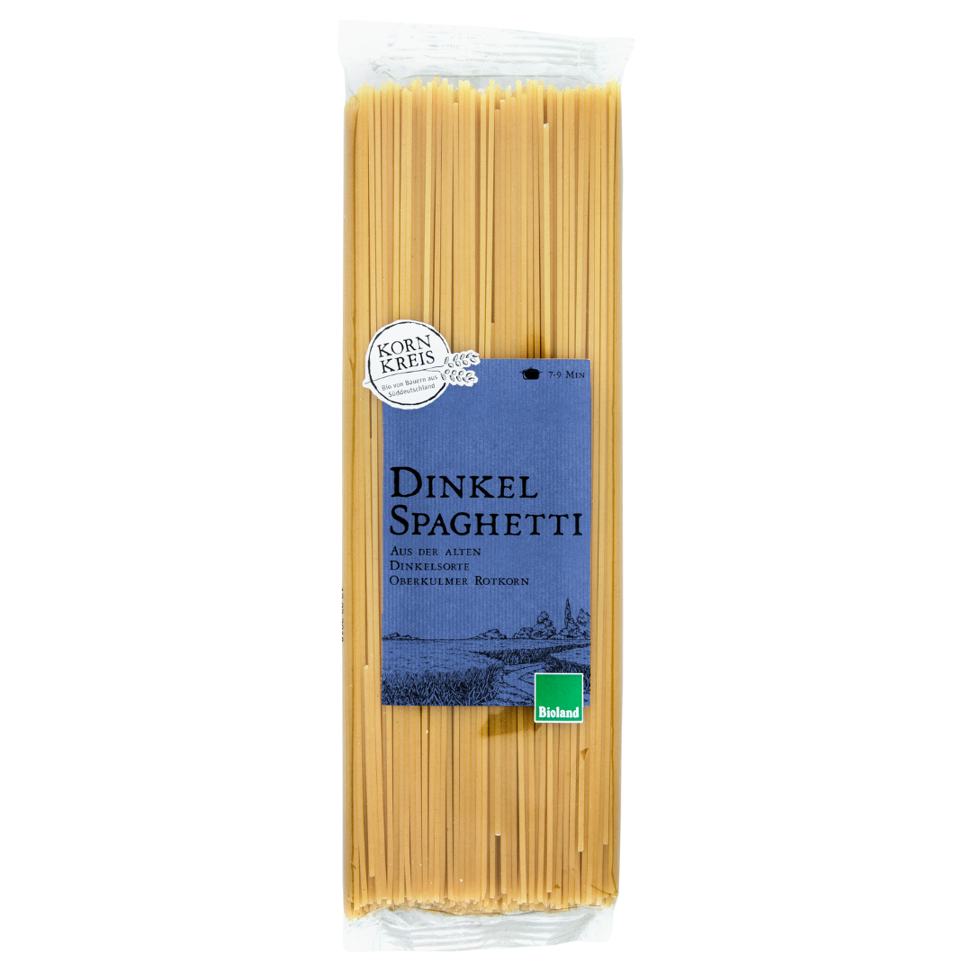 Dinkel-Spaghetti aus Oberkulmer Rotkorn