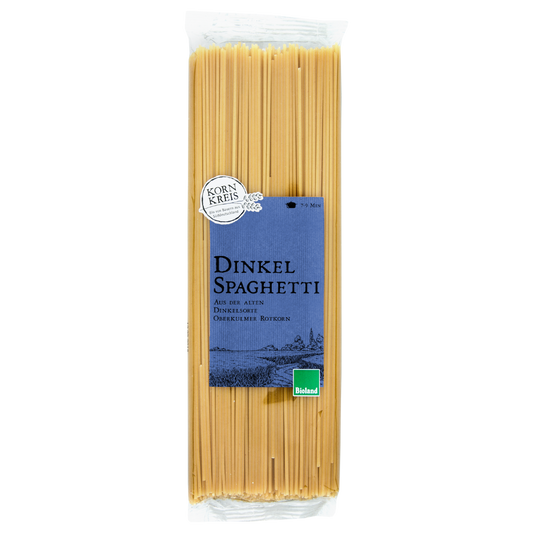 Dinkel-Spaghetti aus Oberkulmer Rotkorn