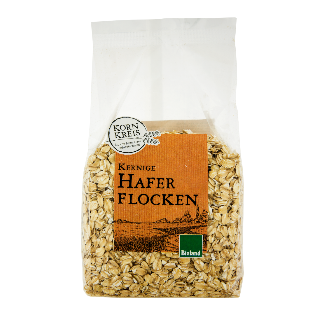 Kernige Haferflocken