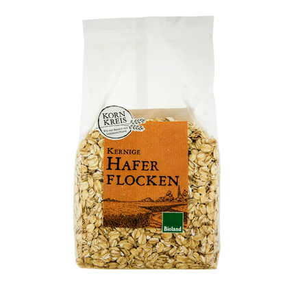 Kernige Haferflocken